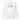 Front view of a solid-colored sweatshirt. A large graphic on the chest features an abstract collage of high-contrast, pixelated blocks and distorted shapes, creating a "glitch" effect. The design includes various technical icons such as a barcode and a "CAUTION" symbol.