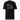 Back view of a solid-colored shirt. A large graphic on the upper back features an inverted, fine-line illustration of the character Silver Wolf from Honkai: Star Rail. The design is layered with the stacked text "SILVER WOLF" and various abstract technical shapes.