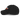 A black distressed baseball cap shown from a front-right angle. The cap features a white embroidered "011" and a red starburst graphic, partially visible on the front. The cap has intentional rips and fraying on the brim and crown.