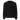 Front view of an longsleeve in black. Minimal design featuring a small white lowercase word “constance” centered across the upper chest. The typography is clean and modern, standing out subtly against the solid black fabric.