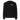 Back view of a solid-colored longsleeve. A large, symmetrical graphic is centered on the upper back. It features the text "PURSUITS end" integrated with a large, ornate, star-like emblem. Below are two fine-line illustrations of hands, one holding a key and the other a lock.