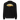 Back view of a solid-colored, longsleeve. A large, horizontal graphic on the upper back features the word "trigger" in a high-contrast, graffiti, streetwear-style font. This is layered over a wide brushstroke shape and several smaller text elements, including a barcode and a cross symbol.