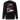 Back view of the sweatshirt showing a large, poster-style graphic. The design is a collage featuring a black and white photo of a Japanese temple roof, with vertical red Kanji on the right and the word 'UKINAMI' in red below.
