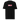 Front view of a shirt with a central chest graphic. The design features large, stylized red Japanese characters slashed through by a thick, diagonal bar, creating a modern, graphic look.