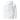 Back view of a hoodie in white. Oversized stacked lettering spelling "ROSCAELIFER" fills the upper back, the letterforms knocked out of a pale blue cloudscape. A numbered index runs alongside it in small grey type, from "01 ORDER" through "06 EXECUTIVE", with fine print reading "a porcelain standard" and "case status: open". An airy, editorial, graphic-forward layout.