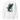 Back view of a solid-colored sweatshirt. A large, vertical collage graphic on the upper back features a high-contrast illustration of a bird in flight, layered with large, stylized East Asian characters and various blocks of text.