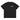 Front view of a box tee in black. A bold 'DECIMATION' wordmark sits on the left chest in crisp white type, with a small red sparkle accent stamped beside it.