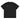 Front view of a box tee in Black. A small block of type sits high on the chest: three lines of white monospaced capitals reading "HOLLOW AFFAIRS AND NEUTRALIZATION DEPT." above a thin white rule, with "SECTION 6" set beneath it in muted teal.