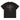 GRAVEYARD SHIFT box tee, black, front, flat
