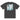 ENCORE oversized tee, faded black, back only, back, flat