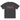 FINE PRINT oversized tee, faded black, front, flat