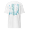 ENCORE tee, white, back only, back, ghost