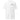 Front view of a t-shirt in white. A small left-chest graphic reads 'SOLA EGO' in a high-contrast serif, split across two lines, with two four-pointed star accents in dusty pink flanking the type.
