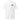Front view of a t-shirt in White. A small circular emblem sits on the left chest: a gold ring lettered "MIRACULUM IN CAELO NUMQUAM CADET" in black capitals, with a black winged spearhead standing through its centre and swept wings running out to either side.
