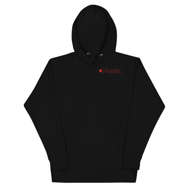NEVER DONE Hoodie, Black, Full, front, true size M