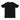 NEVER DONE Tee, Black, Full, front, true size M