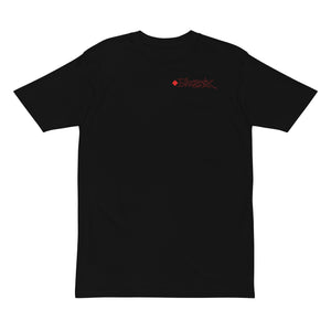 NEVER DONE Tee, Black, Full, front, true size M