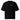 Front view of an oversized tee in black. Star Rail Evernight design showing a small red graphic on the left chest. The graphic features the word “Evernight” in a handwritten style above smaller text that reads “Slumber Now, O Wakeful World,” with a Chinese character for “Night.”