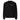 Front view of an longsleeve in black. Star Rail Evernight design showing a small red graphic on the left chest. The graphic features the word “Evernight” in a handwritten style above smaller text that reads “Slumber Now, O Wakeful World,” with a Chinese character for “Night.”