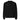 Front view of a longsleeve in Black. A small block of type sits high on the chest: three lines of white monospaced capitals reading "HOLLOW AFFAIRS AND NEUTRALIZATION DEPT." above a thin white rule, with "SECTION 6" set beneath it in muted teal.