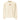 Front view of an longsleeve in white. Design is a small, embroidered red patch on the left chest featuring the white line art of an Astral Express ticket from Honkai: Star Rail.
