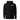 Front view of a hoodie in black. A bold 'DECIMATION' wordmark sits on the left chest in crisp white type, with a small red sparkle accent stamped beside it.