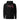 FINE PRINT hoodie, black, front, ghost