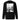 ONCE MORE sweatshirt, black, back only, back, ghost