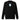 Front view of an sweatshirt in black. Design is a bitmapped illustration of Seed from Zenless Zone Zero, in a small centered rectangular graphic on the chest. The graphic is composed of light tones.