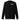 Front view of a sweatshirt in black. A bold 'DECIMATION' wordmark sits on the left chest in crisp white type, with a small red sparkle accent stamped beside it.