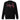 FINE PRINT sweatshirt, black, front, ghost