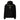 Back view of an oversized hoodie in Black. A stacked graphic fills the upper back: "AIRSPACE PATROL DEPARTMENT" in heavy white capitals, "GLORIA NOS DUCIT" in smaller gold capitals beneath it, then "L'Azur" in a large gold script with a long trailing flourish. Below sit a small white box lettered "FIRST SPEAR" in black, a weathered gold seal stamp carrying two characters, and "gen 5" in gold.
