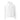 Front view of a oversized hoodie in white. Left plain with no print on the front, the graphic sits entirely on the back of the garment.
