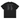 Back view of a box tee in black, flat. A large graphic fills the upper back, laid out like a concert tour poster. A wide display serif title reads "VARIATIONS OF A STELLAR TOUR" in white, with a small italic "robin" and "/summeretto" tucked beneath it and a ruled row of four era markers below that. Two columns of dated stops run down the rest in condensed capitals, the dates set in violet, with thin outlined starbursts drifting across the list.