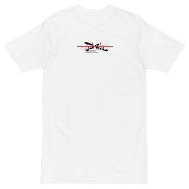 Front view of a solid-colored shirt. A small graphic on the chest features the word "Argenti" in a high-contrast, stylized script font, bisected by a thin horizontal line.