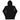Front view of a solid-colored hoodie, shown without any graphics on the chest.