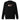 Front view of a solid-colored sweatshirt. A graphic on the chest features the name "Hu Tao" rendered in a mix of high-contrast, blocky, and script-like fonts.