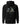 Back view of a solid-colored hoodie. A large, elegant graphic on the upper back features the prominent text "DUTIES", with the words "FEARS AND" above it. The design is layered with two high-contrast anime-style eyes and a long, swirling tail-like shape.