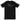 Front view of a solid-colored shirt. A graphic on the chest features the letters spelling "CURSED ONE" scattered and layered in a mix of high-contrast fonts, intertwined with a fine swirling line.