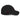 Side view of a solid-colored, distressed hat. An abstract embroidered graphic is visible on the front, and a stylized, high-contrast letter 'K' is embroidered on the side.