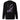 Back view of a solid-colored sweatshirt. A large, vertical graphic on the upper back features the word "ETERNITY" in a bold font. The design is overlaid with high-contrast, lightning-like shapes and abstract topographical line patterns.