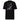 Back view of a solid-colored shirt. A large, vertical graphic on the upper back features the word "ETERNITY" in a bold font. The design is overlaid with high-contrast, lightning-like shapes and abstract topographical line patterns.