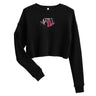 Front view of a solid-colored sweatshirt. A graphic on the chest features the word "SEELE" spelled out in a variety of layered, high-contrast fonts and abstract shapes.
