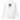Front view of a solid-colored sweatshirt. A vertical graphic on the chest resembles a distorted or dripping barcode, with small blocks of text integrated into the design.