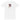 Front view of a solid-colored shirt. A vertical graphic on the chest resembles a distorted or dripping barcode, with small blocks of text integrated into the design.