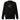 Front view of a solid-colored sweatshirt. A small graphic on the chest features a high-contrast, crystalline shape with lines radiating from it to create a shattered glass effect. The design is layered over a patterned rectangular block.