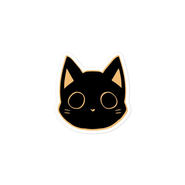 Blank Cat • sticker - Jackler - anime-inspired streetwear - anime clothing