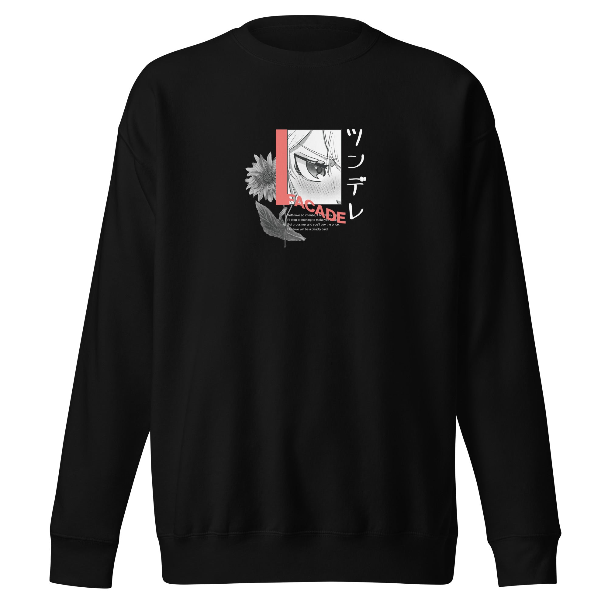 FACADE • anime sweatshirt - Jackler - anime-inspired streetwear - anime clothing