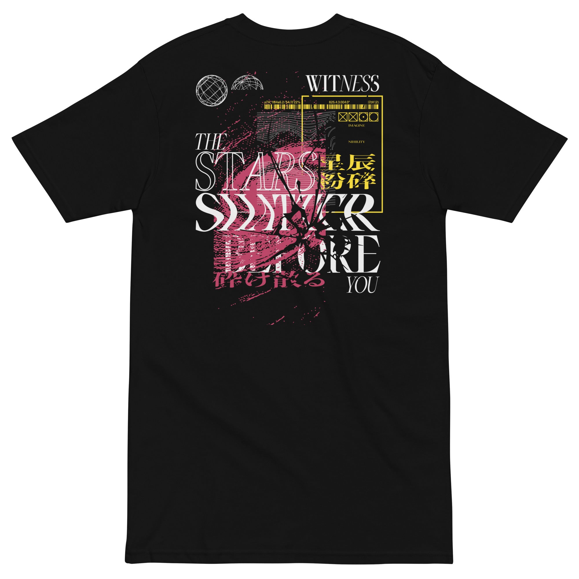 SHATTERED • t-shirt - Jackler - anime-inspired streetwear - anime clothing