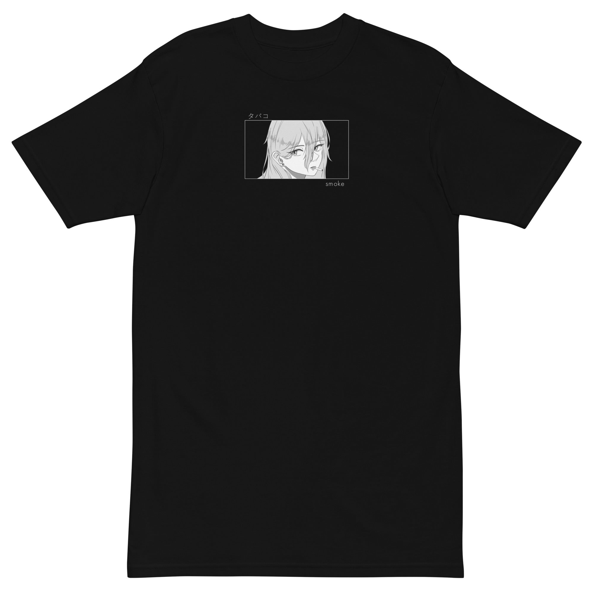 SMOKE • anime t-shirt - Jackler - anime-inspired streetwear - anime clothing